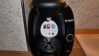 Bosch Tassimo Demo Kaffee coffee Latte Macchiato Espresso Milchkaffee Tee tea Cappuccino [upl. by Lexi]