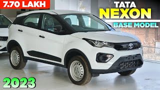 2023 Tata Nexon XE Base Model Review and Walkaround 🔥✅ l Nexon XE Review 2023 l MRCars [upl. by Aulea]