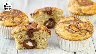 Nutella Banana Muffins [upl. by Blumenthal]