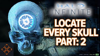 Halo Infinite guide All Skull Locations Part 2 [upl. by Schild]