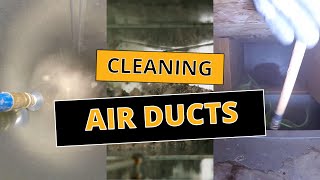 Oddly Satisfying l Air Duct Cleaning with Stanley Steemer [upl. by Siol]