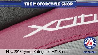 New 2018 kymco xciting 400i ABS Scooter [upl. by Ybroc100]