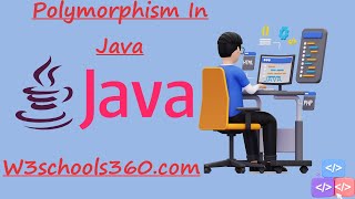 Polymorphism In Java  Types of Polymorphism  Hindi  W3schools [upl. by Mushro]