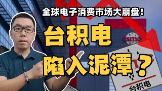 全球电子消费市场大崩盘，台积电下调营收预期！陷入“泥潭”？【白呀白Talk】 [upl. by Notlew6]