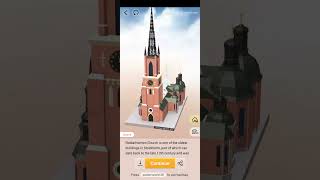 Pocket World 3D  Riddarholmen  Riddarholmen Church [upl. by Finn]