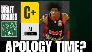 AJ Johnson is the STEAL OF THE DRAFT Highlights Reaction [upl. by Ecirual]