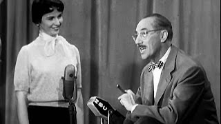 You Bet Your Life 5316 Groucho sings Scottish folk music Secret word Light Dec 31 1953 [upl. by Ativad]