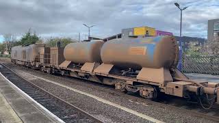 DRS Class 68024  Class 68025 with the RHTT pass Middlesbrough on Nunthorpe to Carlisle [upl. by Nivahb]