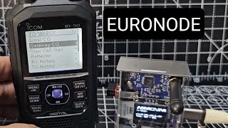 EURONODE  MMDVM Hotspot amp ICOM ID50  2024 [upl. by Mcintyre115]