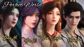 ShiHao x QingYi  YunXi  HuoLinger  Perfect World  Wanmei Shijie AMV [upl. by Madancy]