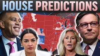 US HOUSE PREDICTIONS  2024 General Election Forecast October 2024 [upl. by Niuqram]