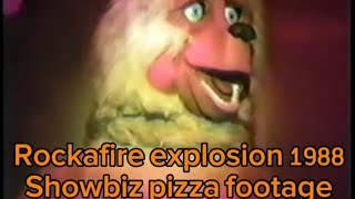 Rockafire Explosion 1988 Showbiz Pizza footage [upl. by Ellette]