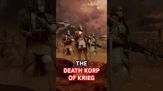 Who Are The Death Korp of Krieg  Warhammer 40k Lore Explained warhammer40k [upl. by Publus598]