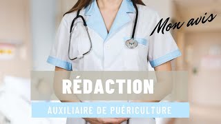 Mon avis sur une situation personnelle vécue Dossier Auxiliaire de Puériculture [upl. by Dibb]