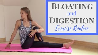 Exercise Routine for Digestion Bloating Endometriosis and IBS [upl. by Eiboh]