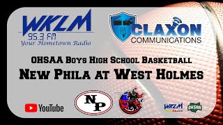 New Philadelphia at West Holmes  OHSAA Boys High School Basketball from WKLM 953 FM [upl. by Kazim]