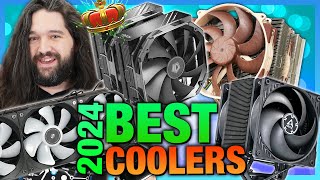 Best CPU Coolers Weve Tested 2024 Thermals Noise Levels amp Value [upl. by Trescha630]