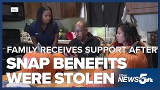 Southern Colorado family recieves outpouring of support after SNAP benefits stolen [upl. by Demott737]