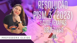 Resolução das questões objetivas de química PISM III SaúdeExatas [upl. by Hepzi]