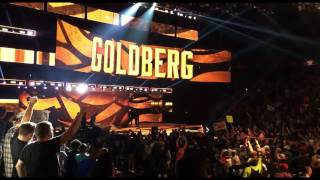 Goldberg Returns On WWE Monday Night Raw 101716 [upl. by Madge281]