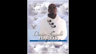 Homegoing Services For Deontae Harris [upl. by Eyahs276]