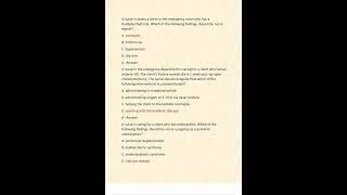 ANCC MED SURG CERTIFICATION EXAM COMPLETE ACTUAL EXAM QUESTIONS AND CORRECT VERIFIED ANSWERS A NEW U [upl. by Tichonn825]