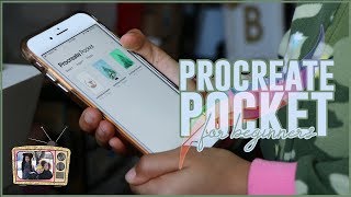 Procreate Pocket — iPhone Introduction for Beginners [upl. by Lenka]