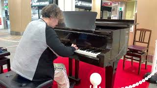 Chopin Frederic12 études Op252 fmoll “Station Piano 138 Ichinomiya” Part２ [upl. by Shandie]