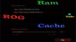 Acelera Tu Disco HDD o SDD  Rog RamCache En Español [upl. by Kcim615]