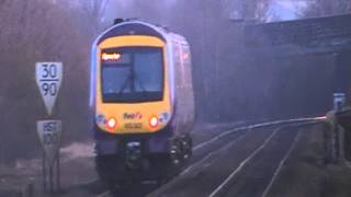 First Transpennine Express Class 170307 at 90mph through Swinton [upl. by Rusell691]