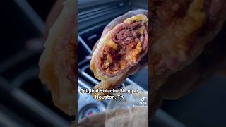 Best Kolaches in Houston The original kolache shoppe texas breakfast pastry food fresh [upl. by Anawat900]