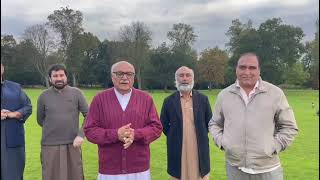 Mian Iftikhar Hussain sahab in Birmingham park [upl. by Llehsar674]