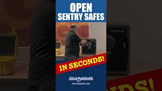 Open Sentry Safes in Seconds Rare Earth Magnet  Mr Locksmith™ [upl. by Nwahsaj620]