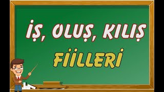 Fiillerin Anlam Özellikleri  İş Oluş Durum [upl. by Dimphia]