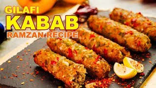 Gilafi Kebab Recipe By SooperChef [upl. by Akemahs]