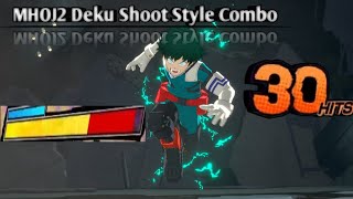 Shoot Style Deku Combo MHOJ2 [upl. by Ultima]