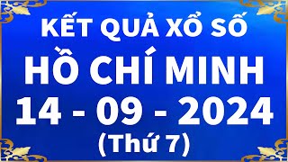 Xổ số Hồ Chí Minh ngày 14 tháng 9  XSHCM – SXHCM  Xổ số Thành Phố  XSTP hôm nay [upl. by Githens945]