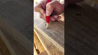 Étagère bois de palette 🎨 diydecor woodfurniture bois doityourself asmr [upl. by Jansen]