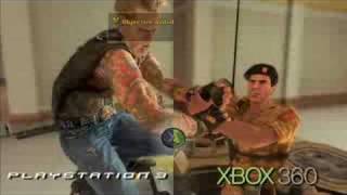 Mercenaries 2 Console Comparison 360 Vs PS3 [upl. by Pardo]