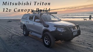 Mitsubishi MQ Triton Ute Canopy 12v Setup [upl. by Guntar34]