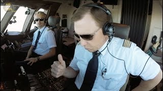 Boeing 777F Lufthansa Cargo Captain Rikard amp Crew ARE BACK ULTIMATE COCKPIT MOVIE 3 AirClips [upl. by Jillana]