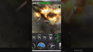 Boing 747 plane crashed  Horrer plane crash aeroplanecrash 747crash viral crashlanding shorts [upl. by Htaras]