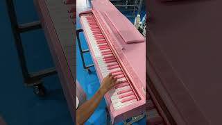 The appearance of this pink piano is very beautiful [upl. by Dennard407]