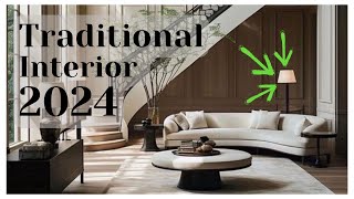 Traditional Interior Design 2024 The Trends You Cant Miss [upl. by Adle]