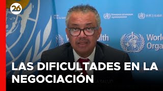 La OMS en busca de un tratado global para la preparación contra las pandemias [upl. by Lleddaw]