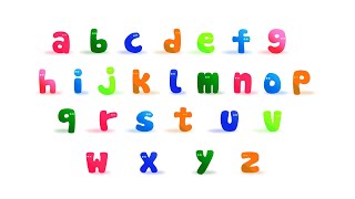 Alphabet Song Lowercase abc  lowercase Simple ABCs [upl. by Yenttirb956]