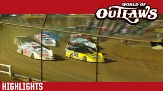 World of Outlaws Craftsman Late Models Tyler County Speedway Park May 29th 2016  HIGHLIGHTS [upl. by Ronnie]