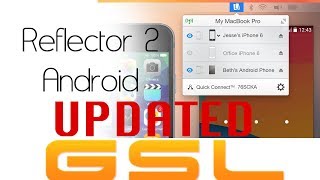 How To Connect Android Device with Reflector 2 [upl. by Etnauq]