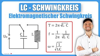 LCSchwingkreis Erklärung  Elektromagnetischer Schwingkreis [upl. by Ajssatan212]