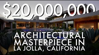 20 Million Architectural Masterpiece in La Jolla California [upl. by Natsrik418]